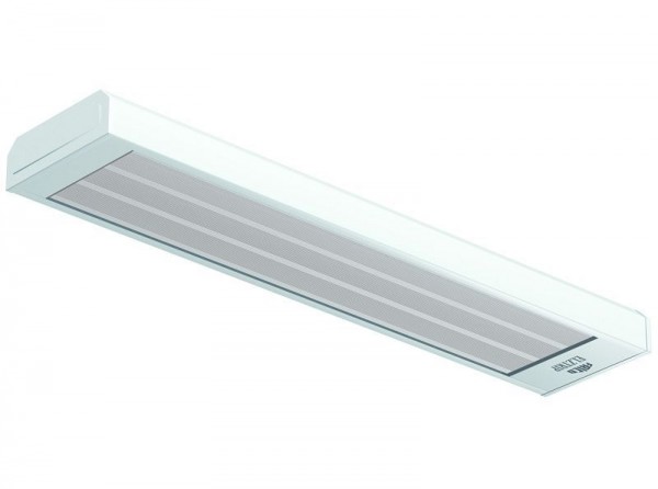 Frico Infrarotstrahler Elztrip EZ200, Dunkelstrahler ohne Licht, geeignet für Hallen, Gewerbeobjekte, 122 x 6,5 x 28 cm, 1700 W, 70-EZ200-400-1700