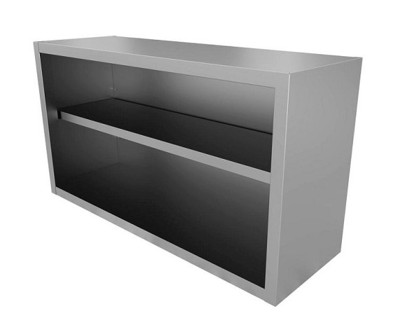 Unninox Europe Wandhängeschrank offen 2000x400x660 mm (BxTxH), WA-2004066