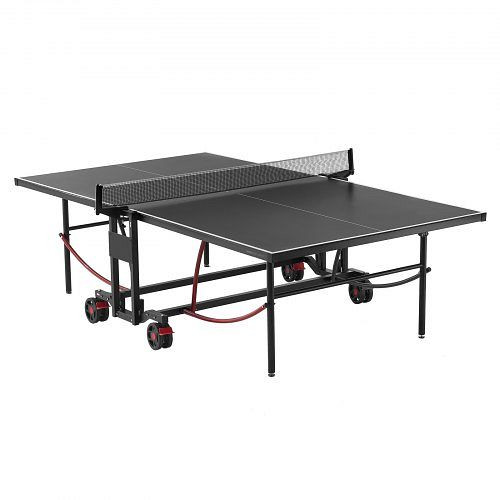 VEVOR Tischtennistisch Ping-Pong-Tisch Rollbare Tragbare Tischtennisplatte, DZDTZDPPQZ6MQ32J9V0