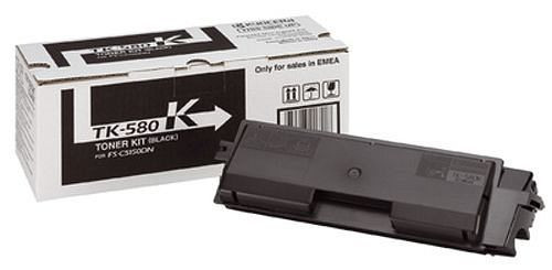 KYOCERA-MITA Original Kyocera Toner schwarz (02KT0NL0,0T2KT0NL,1T02KT0NL0,2KT0NL0,T2KT0NL,TK-580K), TK580K