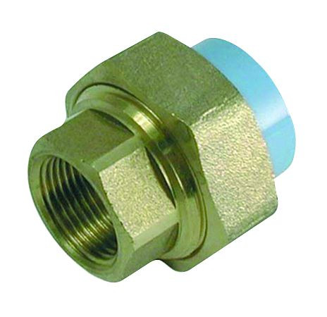 Prevost PVR 3UL - Übergangsverschraubung mit Innengewinde - Kunststoff - Messing, für Rohr mit Außen-Ø= 25 mm, IG BSPP= G 3/4, PVR 3UL2527