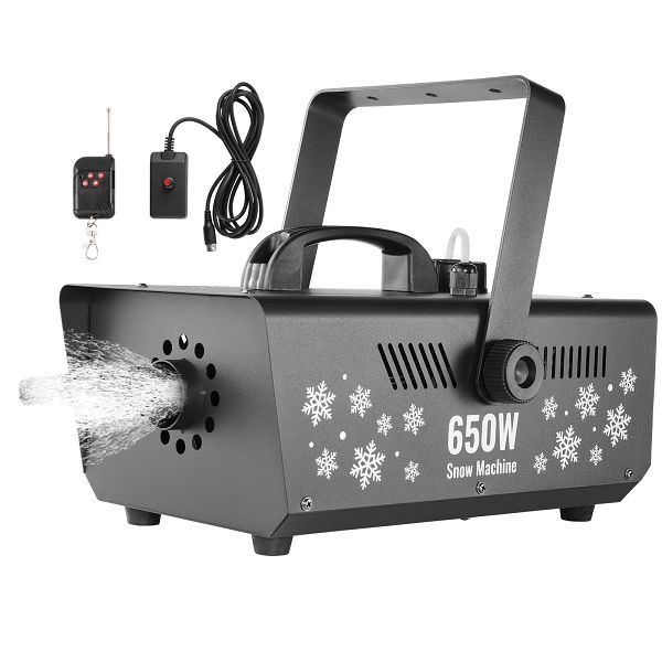VEVOR Schneemaschine 650 W handgeführt, Snow Effekt zum Aufhängen, XHJXP650WSCXBZFQ9V2