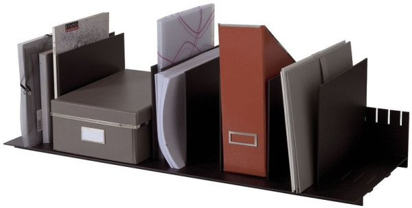 PAPERFLOW Belegfach flexibel für Rollladenschrank easyOffice schwarz, 4933.01