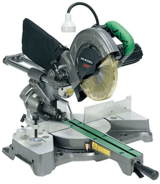 HiKOKI Paneelsäge 216mm, 1090W, 65mm Schnitttiefe, Laser, Schlitten, C8FSHE (Karton), C8FSHEUAZ