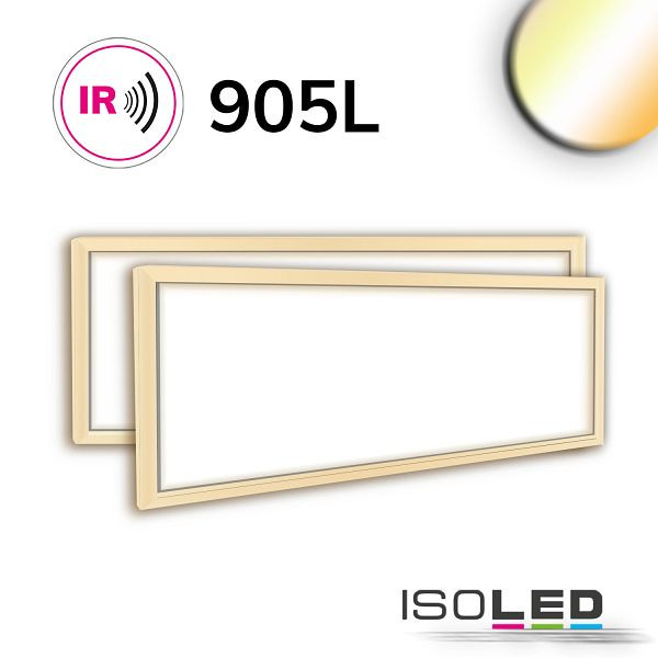 ISOLED LED Leuchtrahmen für Infrarot-Panel PREMIUM Professional 905L, 86W, weißdynamisch, CRI92, 115914