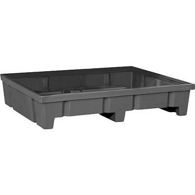 asecos Regalwanne, Polyethylen, unterfahrbar, chemikalienbeständig, Korrosionsschutz, 1000 l Volumen, 31409