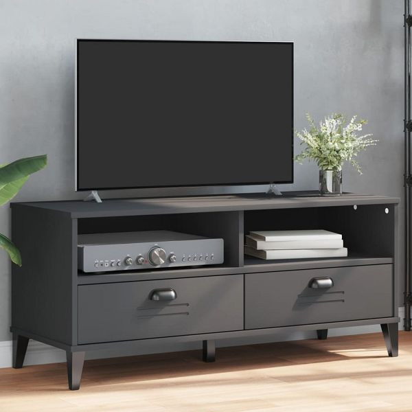 vidaXL TV-Schrank VIKEN Anthrazit Holzwerkstoff, 374931