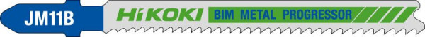 HiKOKI Stichsägeblatt Metall BIM JM11B/T118BF, VE: 5 Stück, 750041