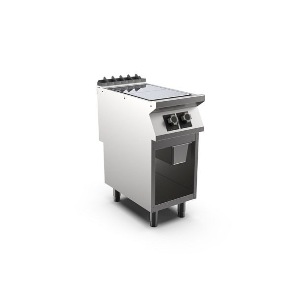 Mareno M1-900 Plancha mit 2 flachen Kochplatten, 40cm, 400(B)x920(T)x900(H)mm, PL94EG, 191.138