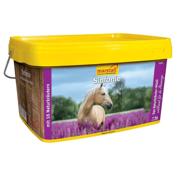 Marstall Sinfonie, Natur-Kräutermüsli, 7 kg Eimer, 51500068