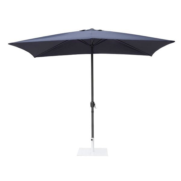 Bolero Seville Quadratischer Sonnenschirm 2x3m Marineblau, FU506
