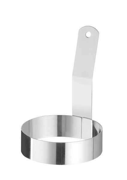 Hendi Ei-Ring mit Griff, Edelstahl 88x125 mm, 512074
