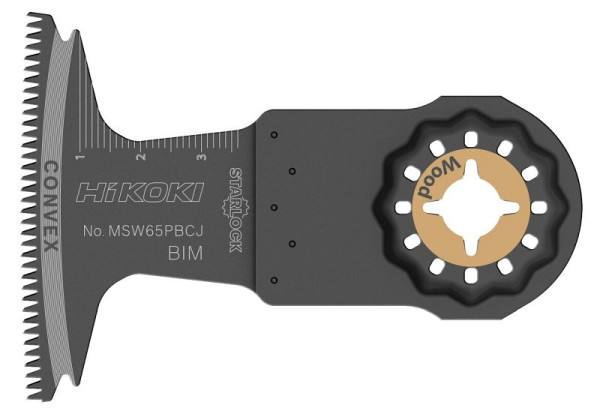 HiKOKI Multi tool Sägeblatt Holz BIM STARLOCK MSW65PBCJ, 782740
