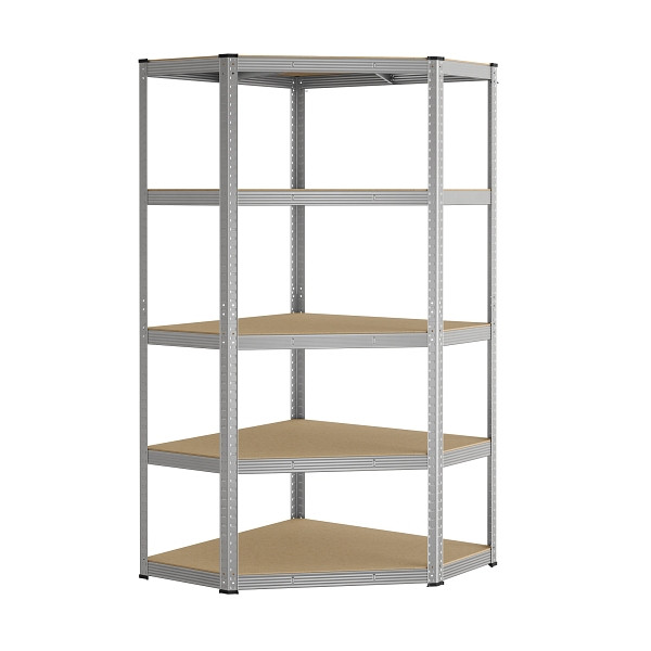 SONGMICS Regale, Silber, 70x70x180 cm, GLR080E01, 0194343157078