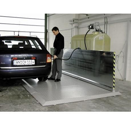 Cemo Abfüllplatz Kompakt 4 x 2 m, Maße: 400 x 200 x 100 cm, 7827, 4052886123928