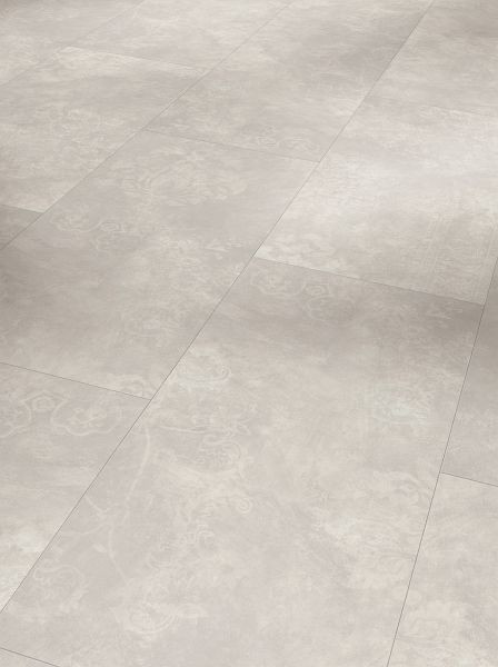 Parador Designboden Modular ONE Beton Ornament weiß Steinstruktur 4-seitige Fase, VE: 5 Stück, 1743542
