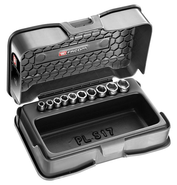 Facom Steckschlüssel-Set 1/4" 6-Kant 10-teilig, R.401