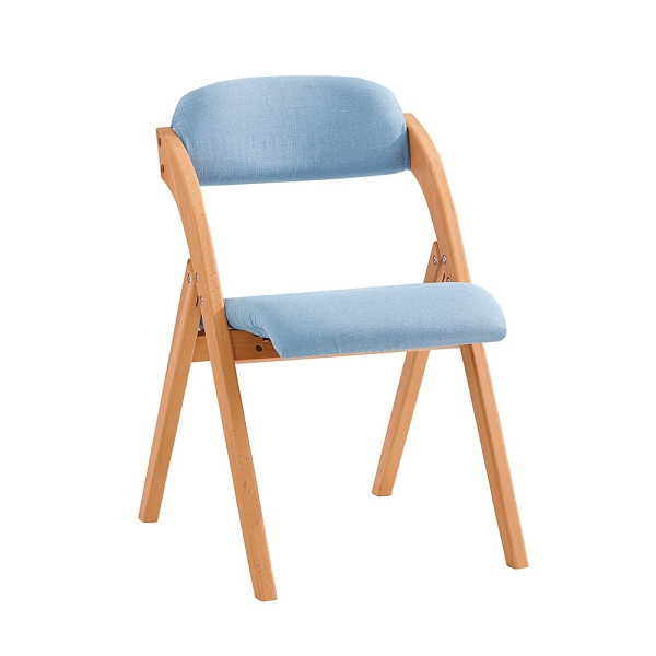 SoBuy Klappstuhl faltbar Blau 41.5x47.5x77 cm, Funktional, FST92-BL