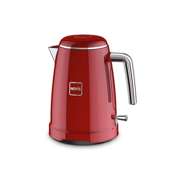 NOVIS Iconic Line Wasserkocher K1 rot, 2200-2400 W / 220-240 V, 6113.02.20