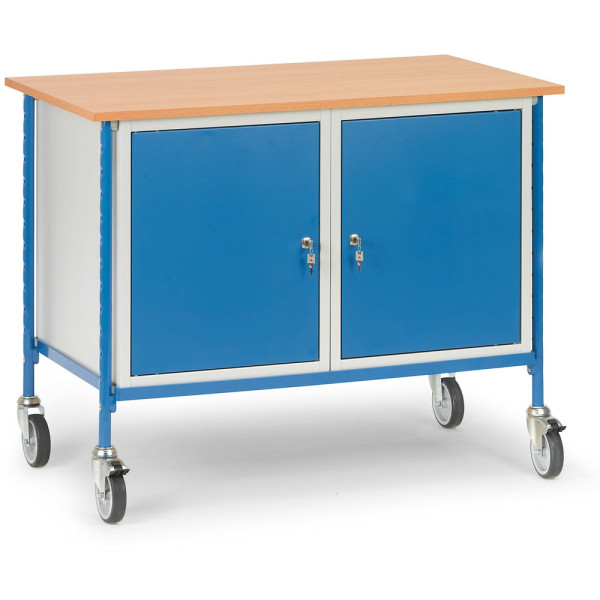 Fetra Rolltisch, Ladefläche 1.120 x 650 mm, Etagenhöhen: 910 mm, 5868