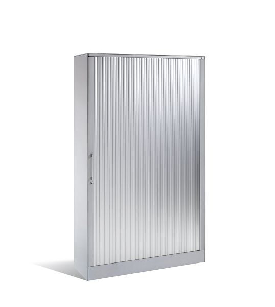 C+P Rollladenschrank Asisto, H1639xB1000xT435mm, Farbe: Weißaluminium, Bügelgriff, 4 OH, 143012-000 S10003