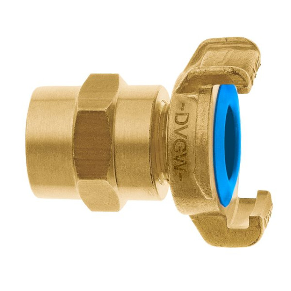 GEKA plus Schlauchstück XK 1/2"-13mm MS mit Schlauchfassung BF, VE: 5 Stück, 01.1110