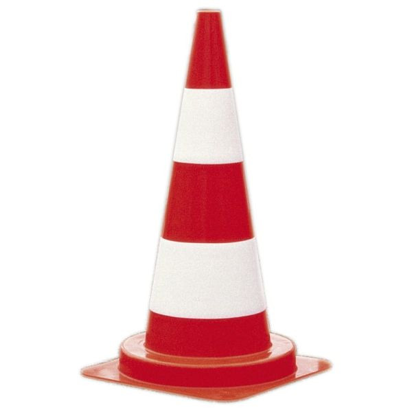 MBS Zivilschutz Verkehrsleitkegel tagesleuchtend - 500mm, 100571