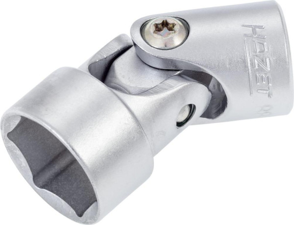 Hazet Gelenk Steckschlüsseleinsatz, Sechskant, Vierkant hohl 10 mm (3/8 Zoll), Außen-Sechskant-Tractionsprofil, 17 mm, 880G-17