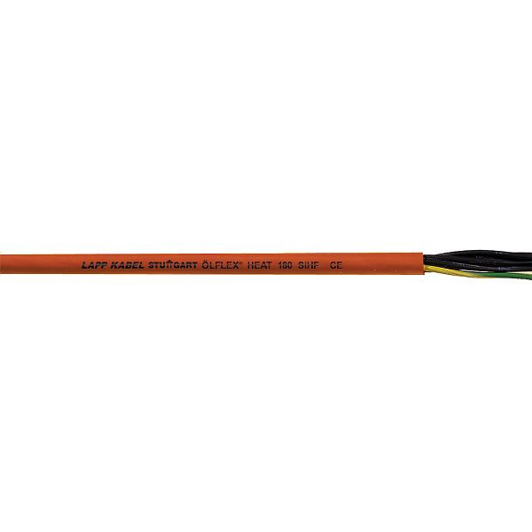 LAPP Anschlussleitung ÖLFLEX® HEAT 180 SiHF 7G1,5, VE: 100 Meter, 0046018/100