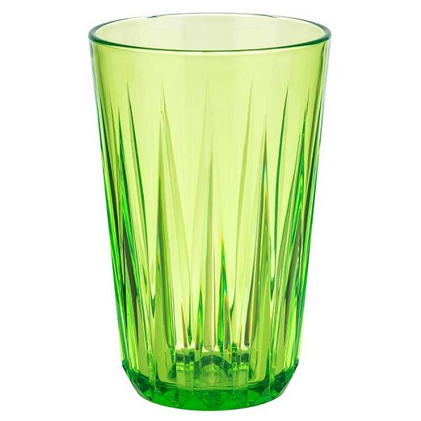 APS Trinkbecher -CRYSTAL-, Ø 8 cm, Höhe: 12,5 cm, Tritan, 0,3 Liter, Farbe: grün, VE: 48 Stück, 10535
