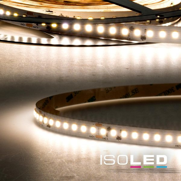 ISOLED LED CRI840 High-Lumen CC Flexband, 24V DC, 21W, IP20, 4000K, 160 lm/W, 5m Rolle, 140 LED/m, 113558