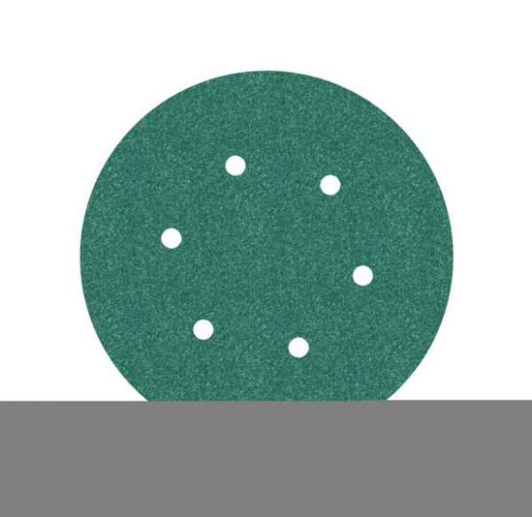 3M Hookit Papierschleifscheibe 245, 150 mm, P40, 6-fach gelocht, VE: 250 Scheiben, 7000034060