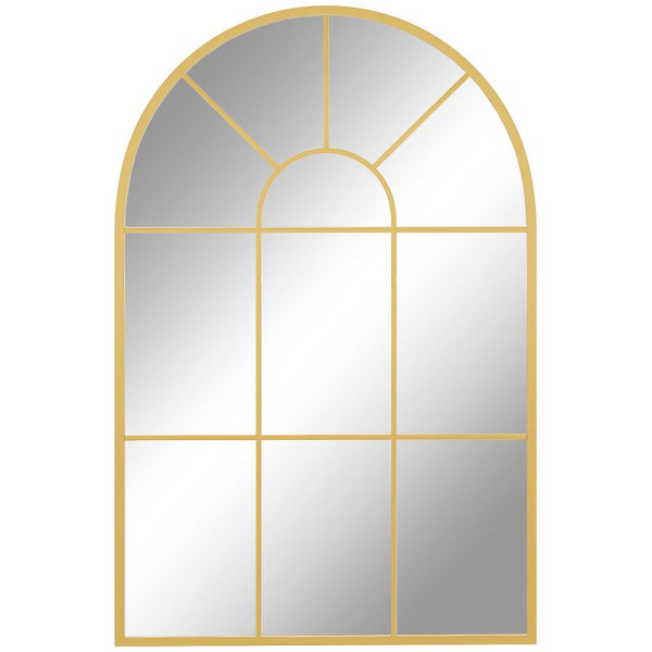 HOMCOM Fensterspiegel mit Metallrahmen, 830-631V01GD
