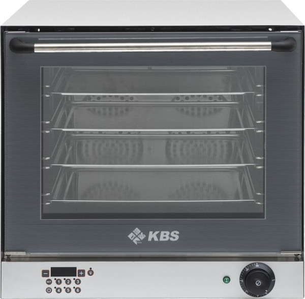 KBS Heißluftofen 2,7 kW für 4 Bleche/Roste 430x320mm und digitaler Zeitanzeige, 11112015