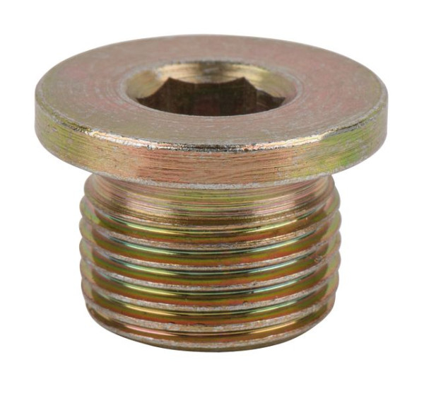 KS Tools Ölablassschraube, Innen6kant 8mm, M16x1,25x11,5mm, VE: 25 Stück, 430.2029