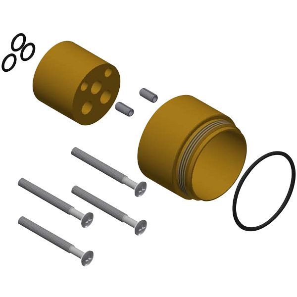 KWC Verlängerungsset, RoKera-H, UP, 30 mm, 2000104473, 7612982019685