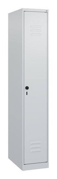 C+P Umkleidespind Classic PLUS, 1700x300x500mm, 7035/7035, Drehriegel, 0800007-10 S10008