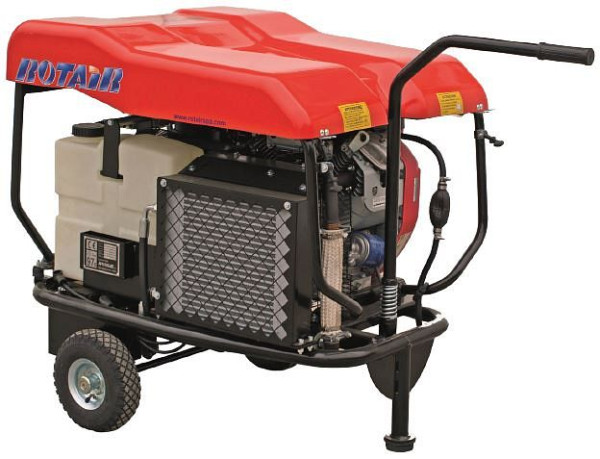 ELMAG Mobiler Baustellenkompressor, ROTAIR VRK 200 - 11 bar, 10316