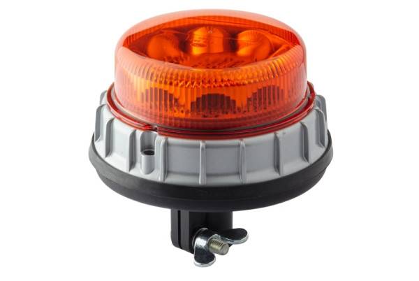 HELLA LED-Blitz-Kennleuchte - K-LED 2.0 R - 12/24V - gelb - Anbau/Rohrstutzen, 2XD 011 557-201