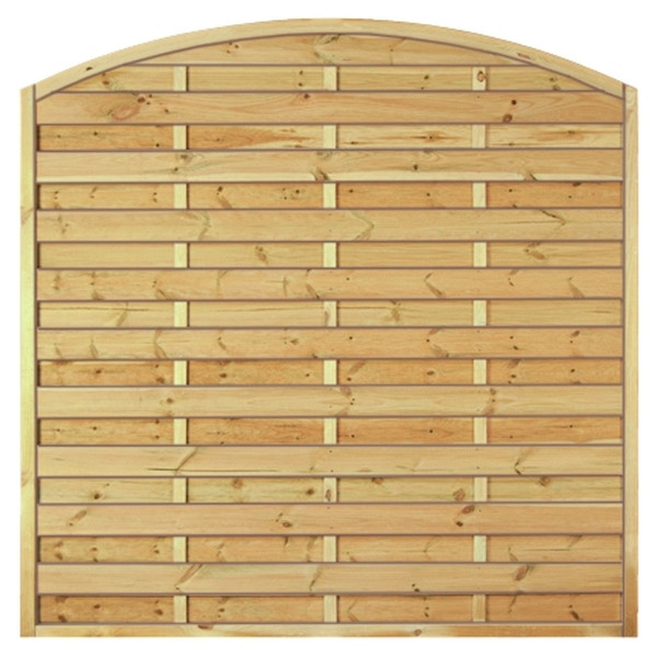 T&J Maxi-Bogen 180 x 180/160 cm, Rahmen 45/45 mm, kdi grün, Lamellen geriffelt & geschraubt, 11701