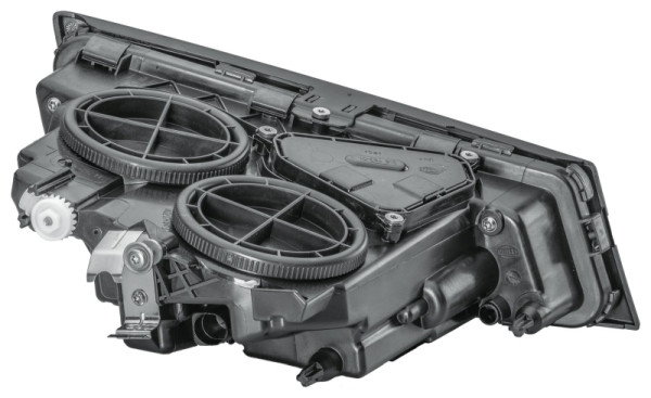 HELLA DE-Nebelscheinwerfer, für u.a. Volvo FH, FM, schwarz, ECE/CCC, links, 1PL 010 477-171