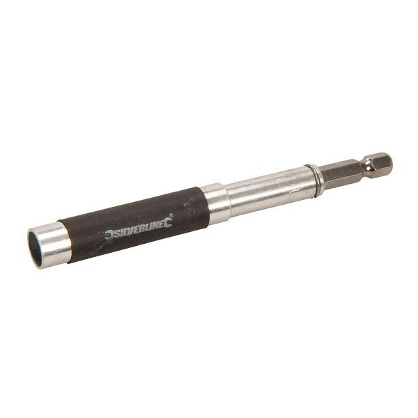 Silverline Magnetischer Bithalter mit Schraubenhalter, 80 mm, 1/4-Zoll-Sechskant, 704401