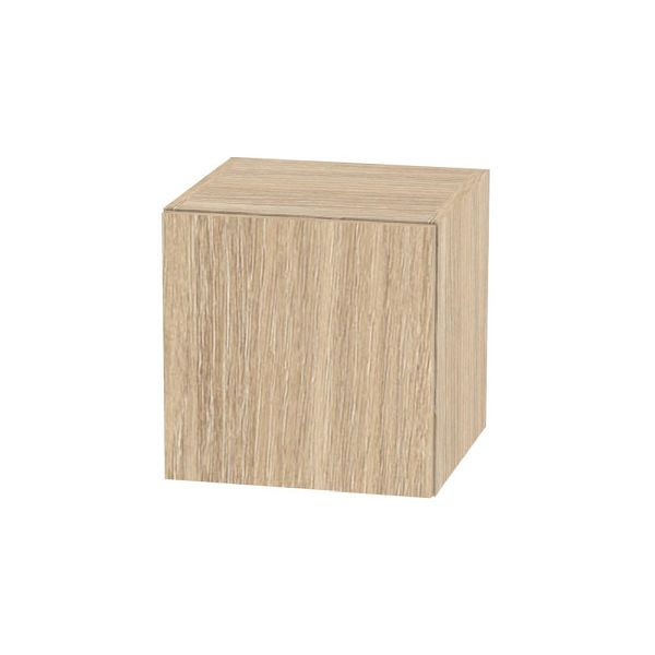 Deskin Türelement 1 OH 400 CAIDO, Dekor Eiche hell, B 400 x H 400 x T 400 mm, 348055