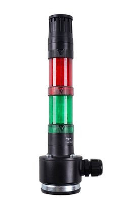 Metrel Turm Warnleuchte mit 2-LED Anzeige für HS bereit für magnetischen Montage, A 1496 MAG, 20993197