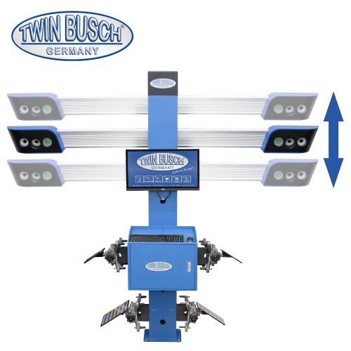 Twin Busch PROFI 3D-Achsvermessungssystem (4-Hochgeschwindigkeitskamerasystem), TW316