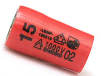 Lemp Steckschlüssel Einsatz 15mm 3/8" normal 6 kt, 130215