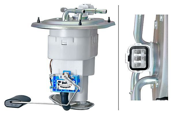 HELLA Kraftstoff-Fördereinheit, elektrisch, 5-polig, mit Dichtung/mit Tankgeber, 8TF 358 304-031