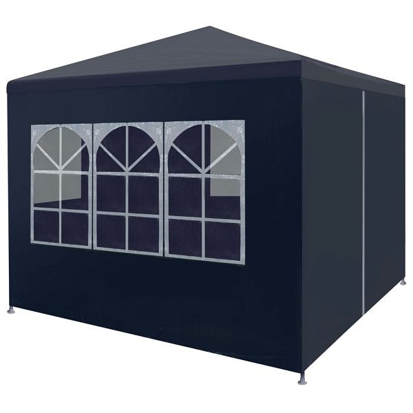 vidaXL Partyzelt 3x3 m Blau, 45097