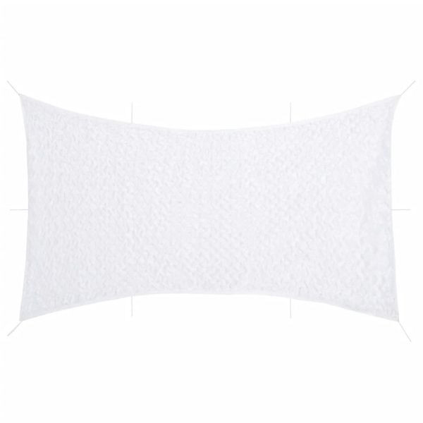 vidaXL Tarnnetz mit Aufbewahrungstasche 724x515 cm Weiß, 4008295