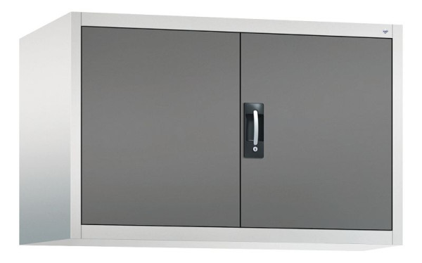 C+P Aufsatzschrank Acurado, H790xB1200xT600mm, Farbe: Lichtgrau / Vulkangrau, Muldengriff, 9495-000 S10012